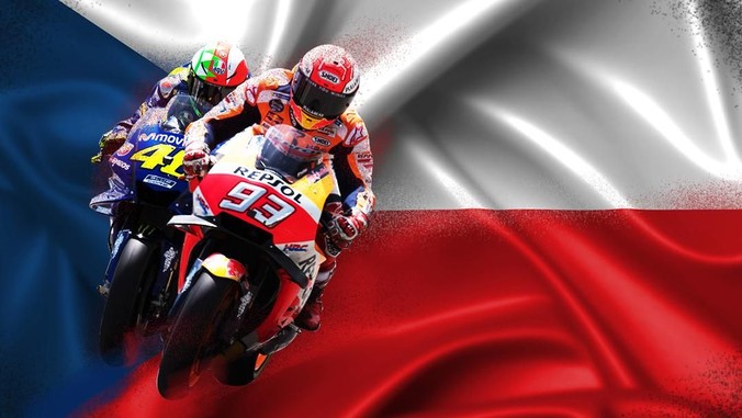 Andrea Dovizioso meraih podium pertama pada MotoGP Republik Ceko di Sirkuit Brno, Minggu (5/8).