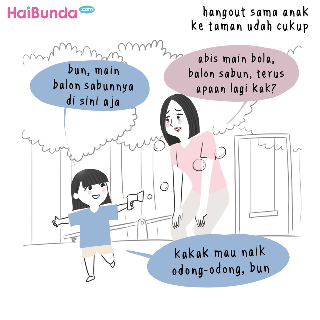 Begini perbedaan weekend-nya Bunda di komik ini sebelum dan sesudah punya anak. Kalau perbedaan yang Bunda alami kayak gimana? Share yuk di kolom komentar.