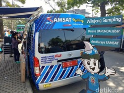 Perhatian! Jadwal Samsat Keliling Jadetabek Hari Ini Sampai Jam 14.00