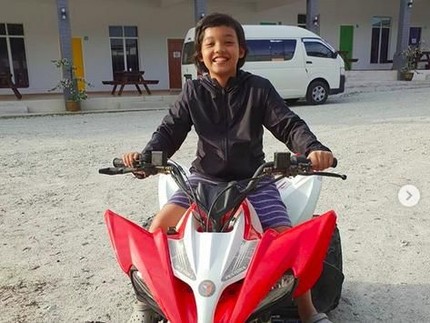 Weekend Tanpa Gadget dan Mal ala Aktor Cilik Bima Azriel