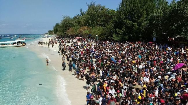 230 Gempa Susulan Guncang Lombok, Dini Hari Tercatat 5,5 SR