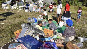 Polri Terjunkan 4 Kompi Personel Bantu Korban Gempa Lombok
