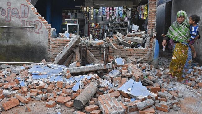 BMKG: Ada 132 Gempa Susulan Terjadi di Lombok