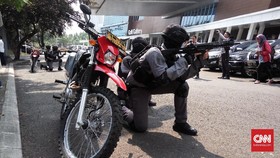 Polisi Ditikam Saat Terduga Teroris Diringkus di Deli Serdang
