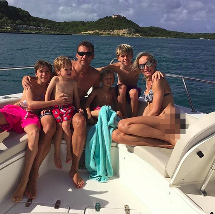 <p>Dari pernikahannya dengan Kristen Pazik, Andriy Shevchenko dikaruniai 4 anak yaitu Jordan (13), Christian (11), Rider Gabriel (6) dan Alexander (4). (Foto: Instagram/ @andriyshevchenko)  </p>