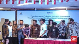 Alirkan Rp360 Miliar, 35 BUMN Beri Sambungan Listrik Gratis
