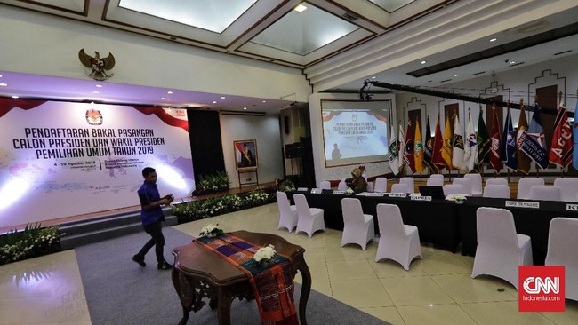 Tes kesehatan adalah salah satu persyaratan dalam mengikuti pemilihan presiden 2019.