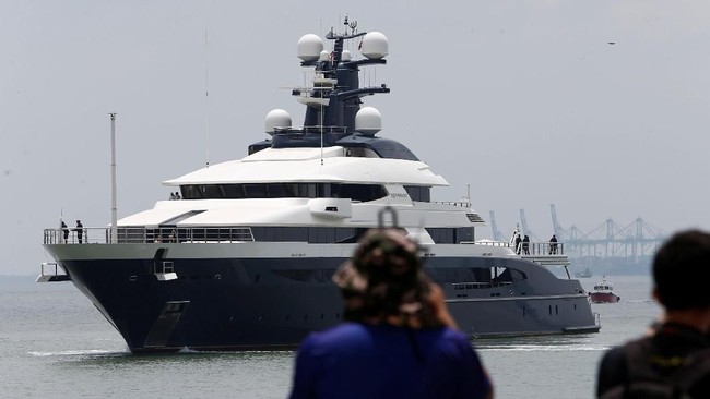Malaysia menjual kapal pesiar yang terkait skandal korupsi 1Malaysia Development Berhad (1MDB) sekitar Rp1,8 triliun.