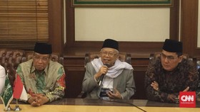 Ma'ruf Amin Mengaku Awalnya Hanya Cawapres Cadangan Jokowi