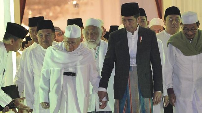 Jokowi Pilih Ma'ruf Amin sebagai Cawapres di Pemilu 2019