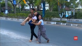 VIDEO: Gempa 5,9 Magnitudo Guncang Lombok