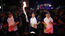 Lalu Lintas Dialihkan Sementara Saat Kirab Obor Asian Games