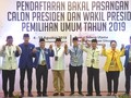 Riuh Pendukung Saat Prabowo Sapa Titiek Soeharto