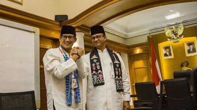 PKS Buka Kemungkinan Duetkan Anies-Sandiaga di Pilpres 2024