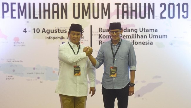 Tim kampanye Jokowi-Ma'ruf, Arya Sinulingga mengatakan dari sekian banyak visi ekonomi Prabowo yang paling nyata adalah memperbanyak bioskop, lainnya abstrak.