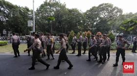 Sidang Putusan Praperadilan Rizieq Dijaga Ratusan Polisi