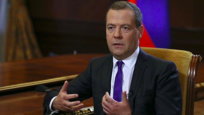 Perdana Menteri Rusia Dmitry Medvedev Perdana Menteri Rusia Dmitry Medvedev