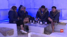 VIDEO: Berlindung di Igloo dari Panasnya Kota Hanoi