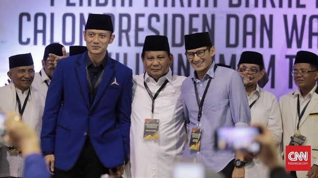 SBY tak turut mengantar Prabowo-Sandiaga mendaftar ke KPU pada Jumat (10/8) siang. Dia hanya mengutus putranya bersama sejumlah petinggi Partai Demokrat.