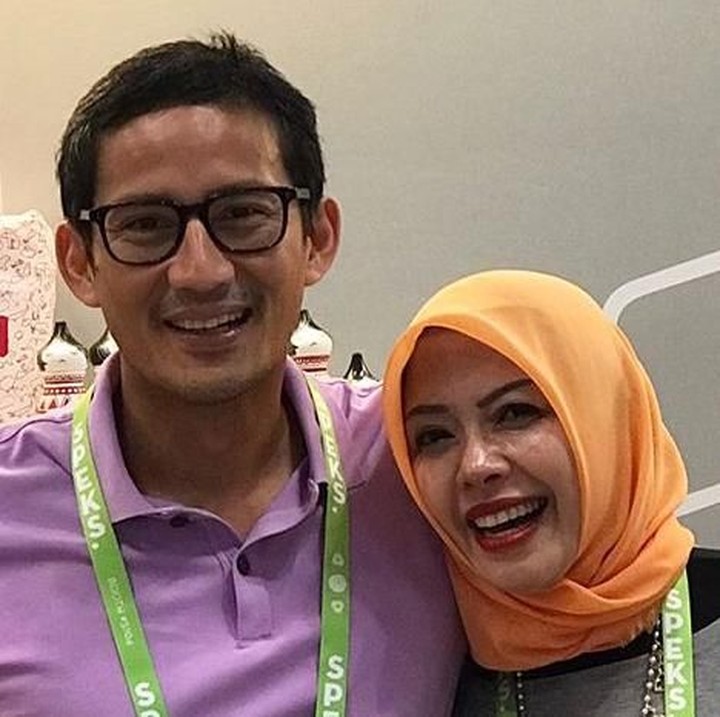 <p>Langgeng terus ya Sandiaga dan Nur Asia! (Foto: Instagram/@nurasiauno)</p>