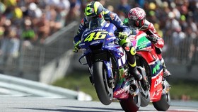 Rossi Puas Menyalip Banyak Pebalap di MotoGP Austria