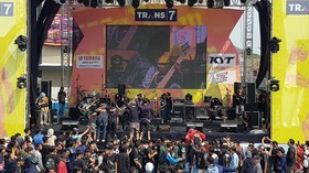 Keseruan 'Nobar' MotoGP Austria 2018 di Karawang