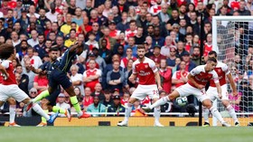 Manchester City Ungguli Arsenal di Babak Pertama