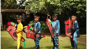 Pasar Cijaringao yang Instagramable Berkat Ragam Pohon Bambu