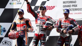 Marquez Tetap Senang Meski Gagal Juara MotoGP Austria 2018