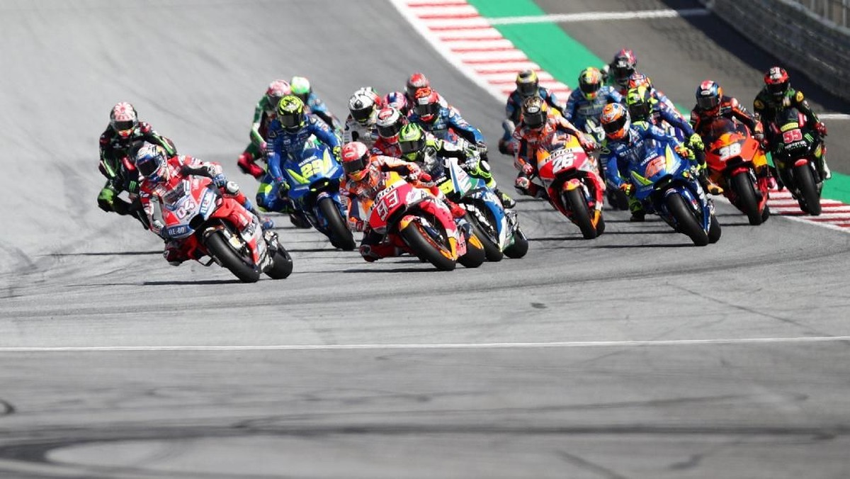 FOTO: Selebrasi Kemenangan Jorge Lorenzo di MotoGP Austria