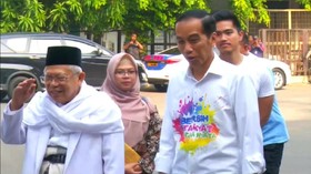 VIDEO: Tes Kesehatan, Jokowi dan Ma'ruf Amin Didampingi Anak