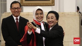 Jadi Hakim MK, Enny Yakinkan Tak Diintervensi Yasonna