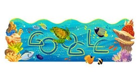 Google Doodle Rayakan Hari Jadi Taman Nasional Bunaken