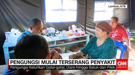 Pengungsi Gempa Lombok Mulai Terserang Penyakit