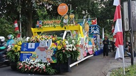 Mobil Hias 'Kuasai' Jalanan di 'Bogor Genah Tumaninah'