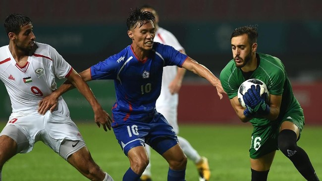 Kiper Palestina Rami Hamada dikabarkan sempat mengalami sakit diare jelang lawan Timnas Indonesia U-23 di Asian Games 2018.