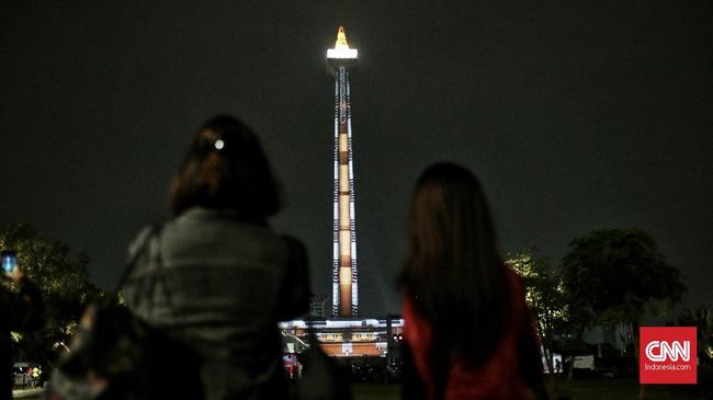 Atraksi video mapping di Monas selama Asian Games 2018 terbukti meningkatkan jumlah pengunjung.