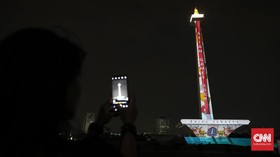 Anies Siapkan 'Panggung Senja' di Monas