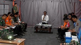 Presiden Pantau Rinjani untuk Pemulihan Gempa Lombok