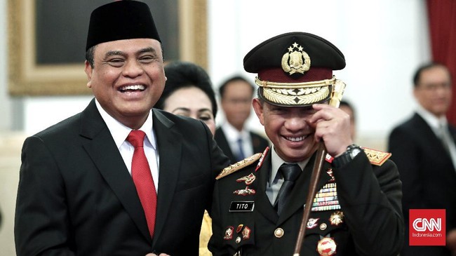 Kapolri Jenderal Pol Tito Karnavian menegaskan Syafruddin sudah mundur saat menjadi Menteri Pendayagunaan Aparatur Negara dan Reformasi Birokrasi (Menpan RB).