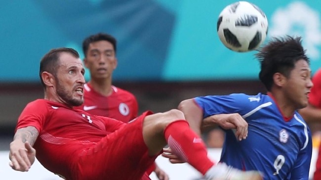 Timnas Hong Kong terancam tampil tanpa pemain naturalisasi, Fernando Recio Comi, ketika menghadapi Timnas Indonesia U-23.