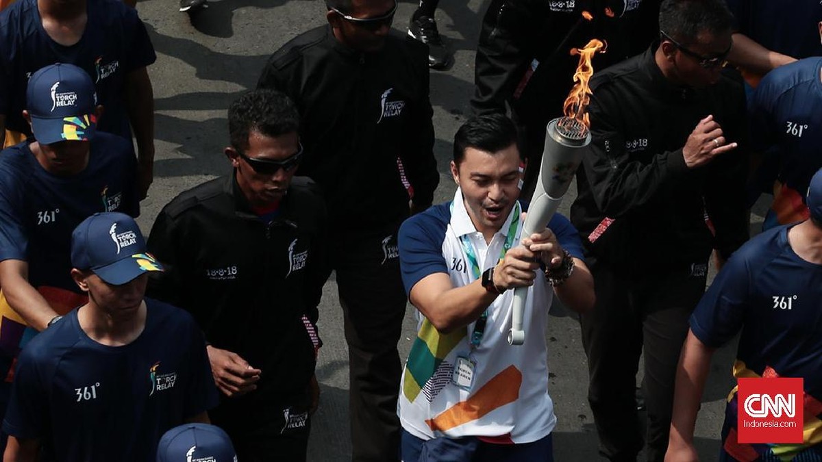 Kirab Obor Asian Games 2018 Tiba di Jakarta