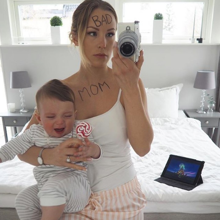 <p>Sandra juga mengingatkan bahwa mom shaming itu tindakan yang negatif. Nah, bagaimanapun perubahan dan bentuk tubuh setelah punya anak yuk kita cintai, Bun! (Foto: Instagram @sandrauhrdin)</p>