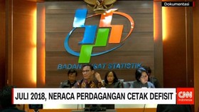 Juli 2018, Neraca Perdagangan Cetak Defisit