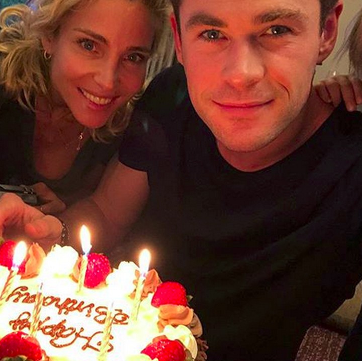 <p>So sweet! Kejutan dari Elsa buat suami tercinta yang sedang ultah. (Foto: Instagram/ @chrishemsworth)  </p>