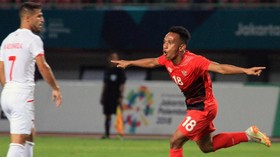 Irfan Jaya, Kolektor Dua Gol di Indonesia vs Myanmar