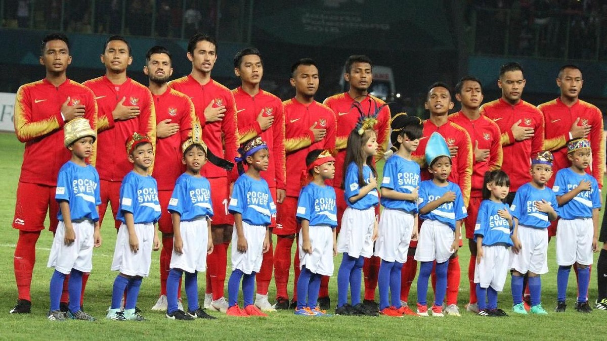 FOTO: Persahabatan Indonesia-Palestina Tak Seindah di Arena