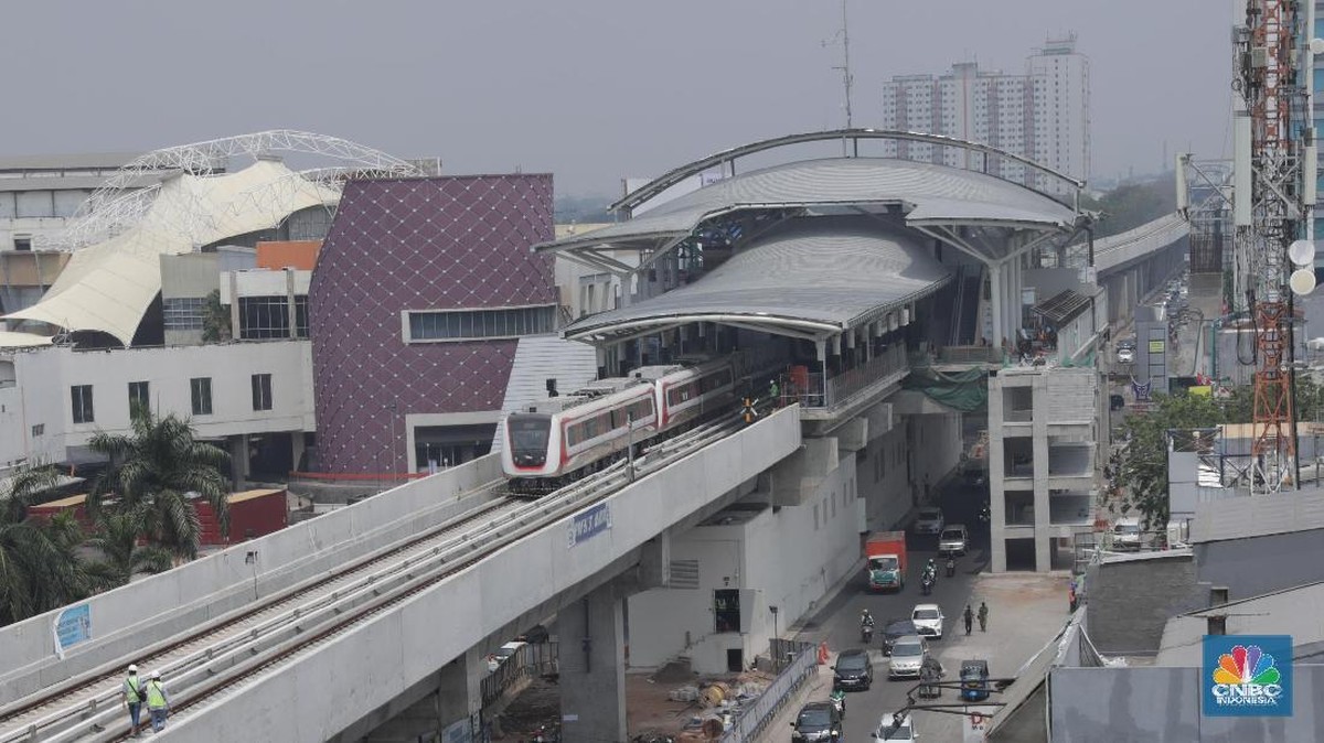 Tok! LRT Jakarta Diperpanjang dari Manggarai Hingga Tembus Dukuh Atas