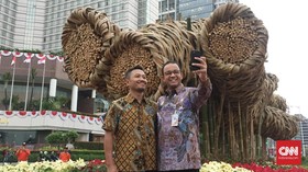 Instalasi Bambu Rp550 Juta Kebanggaan Anies Dibongkar