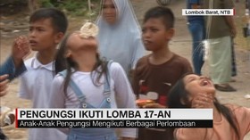 Pengungsi Ikuti Lomba 17-an